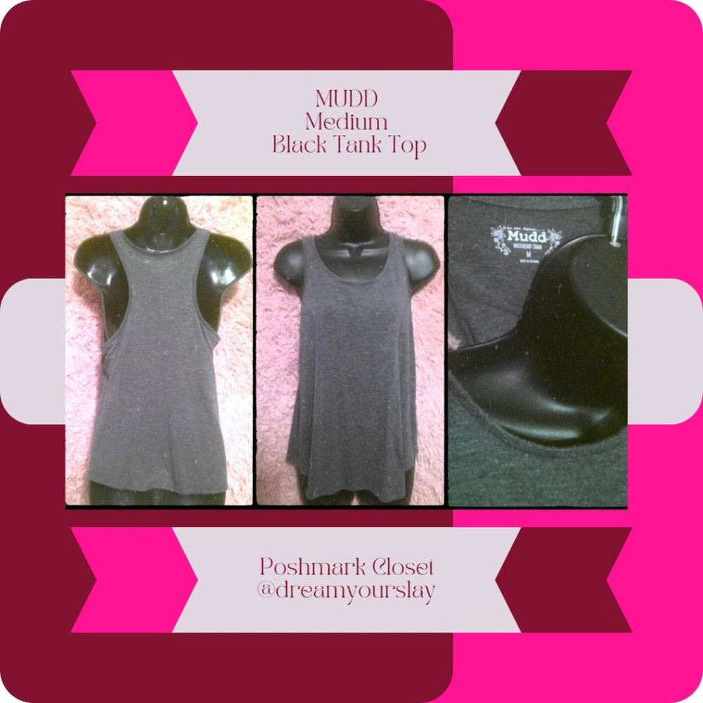 Mudd dark grey tank top